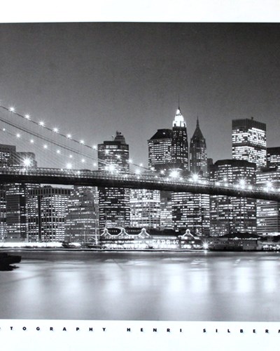 Henri Silverman 100cmx50cm Brooklyn bridge-568